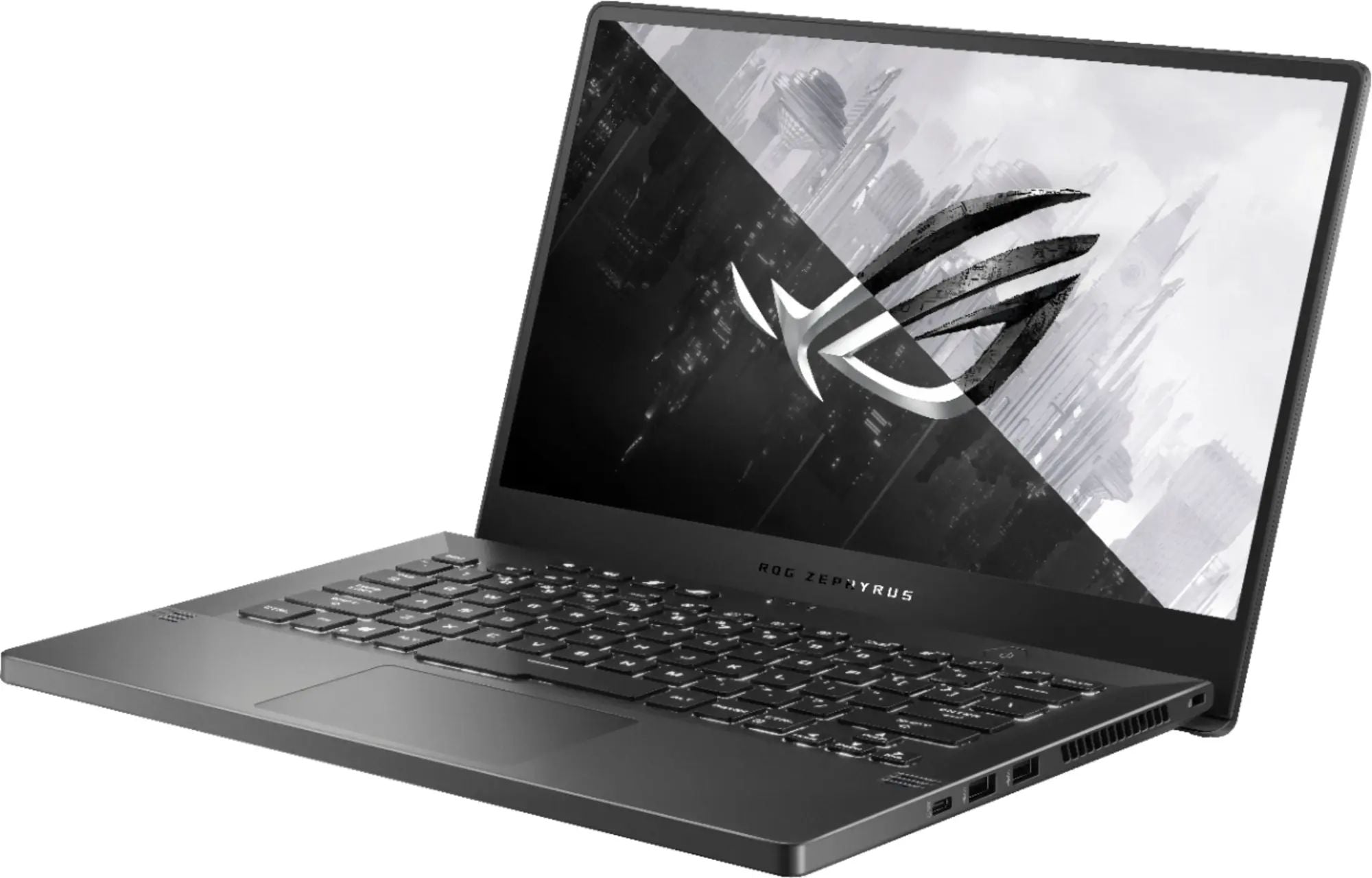 ASUS - ROG Zephyrus G14 14" FHD Laptop - AMD Ryzen 7 5800HS - 16GB RAM - NVIDIA GeForce GTX 1650 - 512GB SSD - Gray - GA401QH-211.ZG14BL