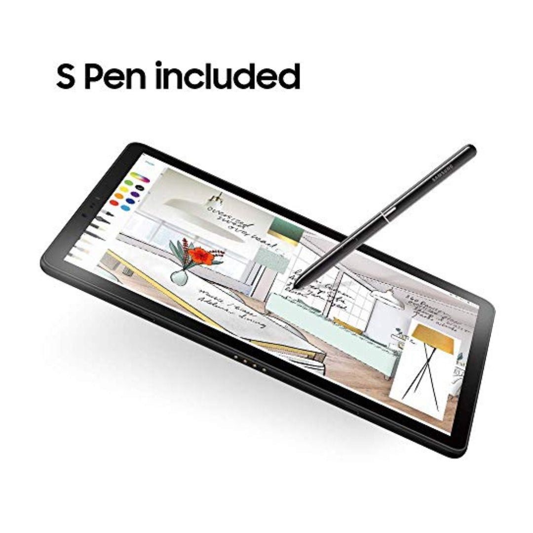 AT&T - Samsung Galaxy Tab S4 10.5"" 64GB Black w/ S Pen SM-T837AZKAATT