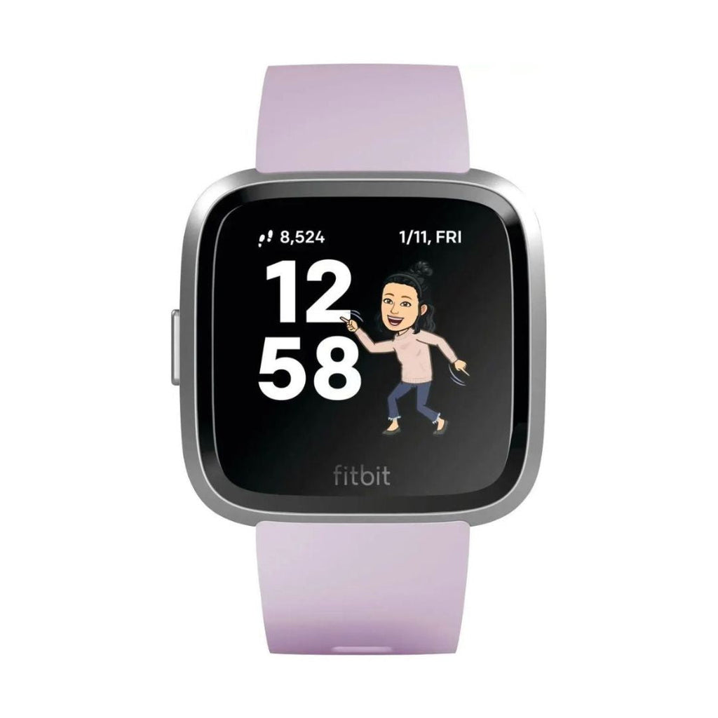 Fitbit Versa Lite Edition Smartwatch ? Lilac/Silver ? FB415SRLV