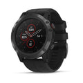 Garmin - f?nix 5 Plus Sapphire 47mm - Black - 010-01988-06
