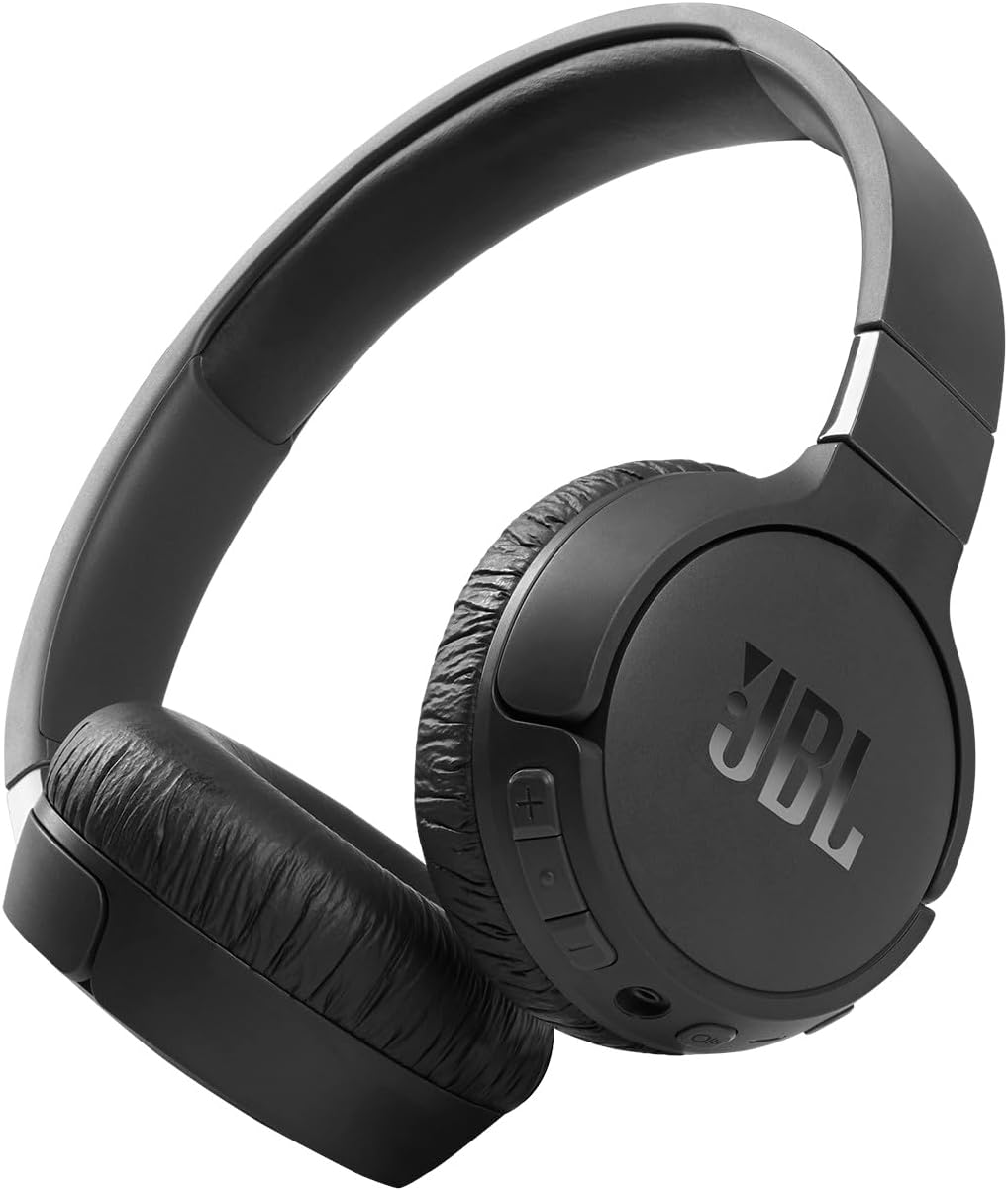 JBL Tune 660NC Wireless Headphones w/ Active Noise Cancelling - Black