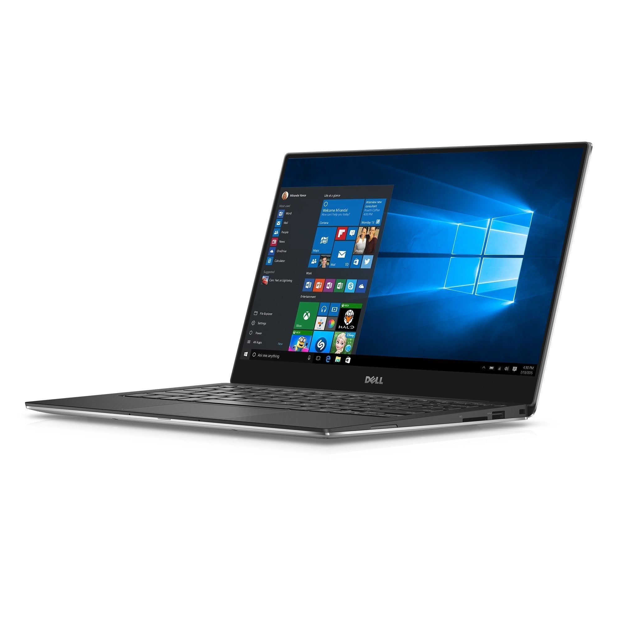 Dell XPS 13.3" - i7-7500U 7th Gen - 16GB RAM - 512 GB SSD - Silver - XPS9360-7336SLV