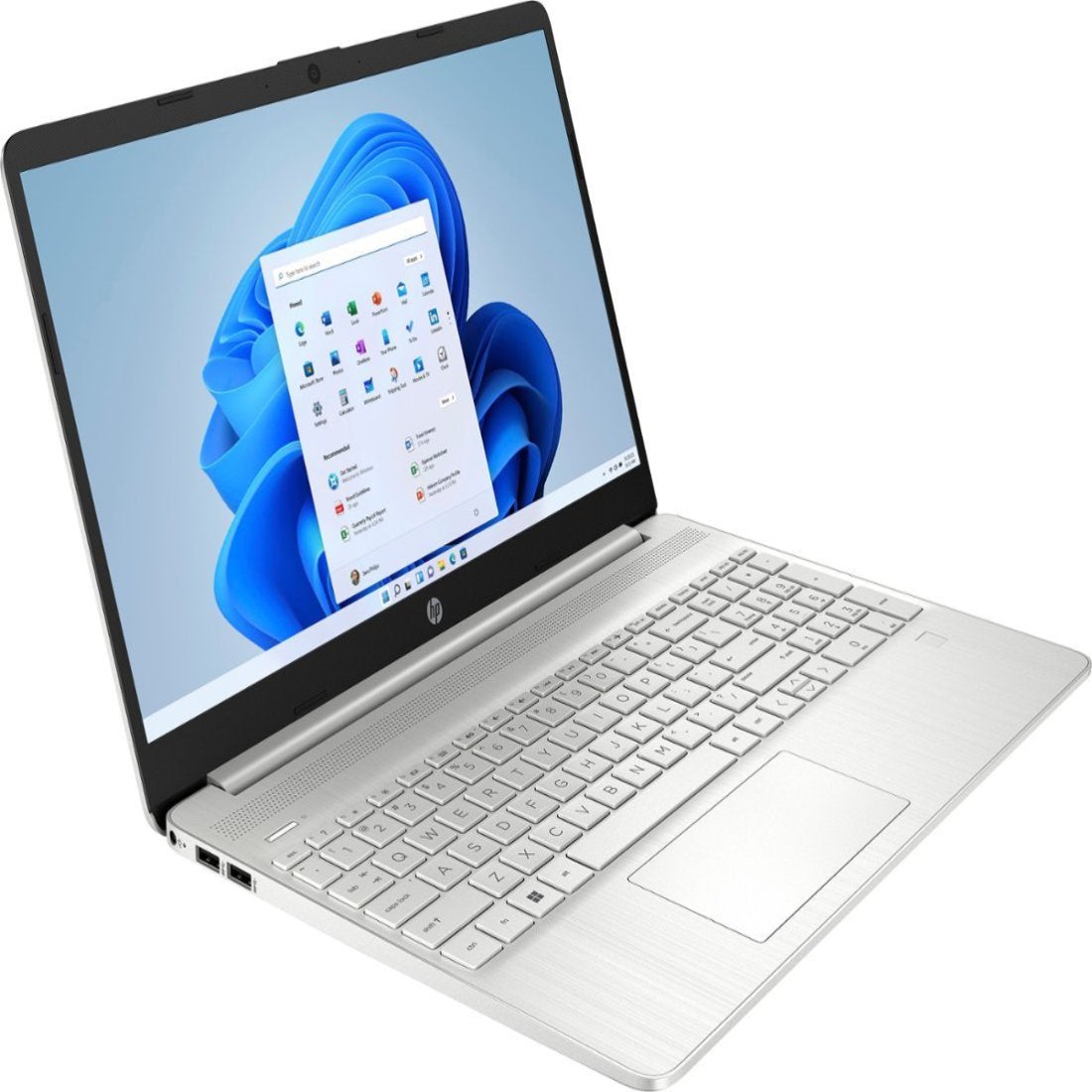 HP - 15.6"" Laptop - Ryzen 3 5300U - 8GB RAM- 256GB SSD - Natural Silver - 15-EF2033DX