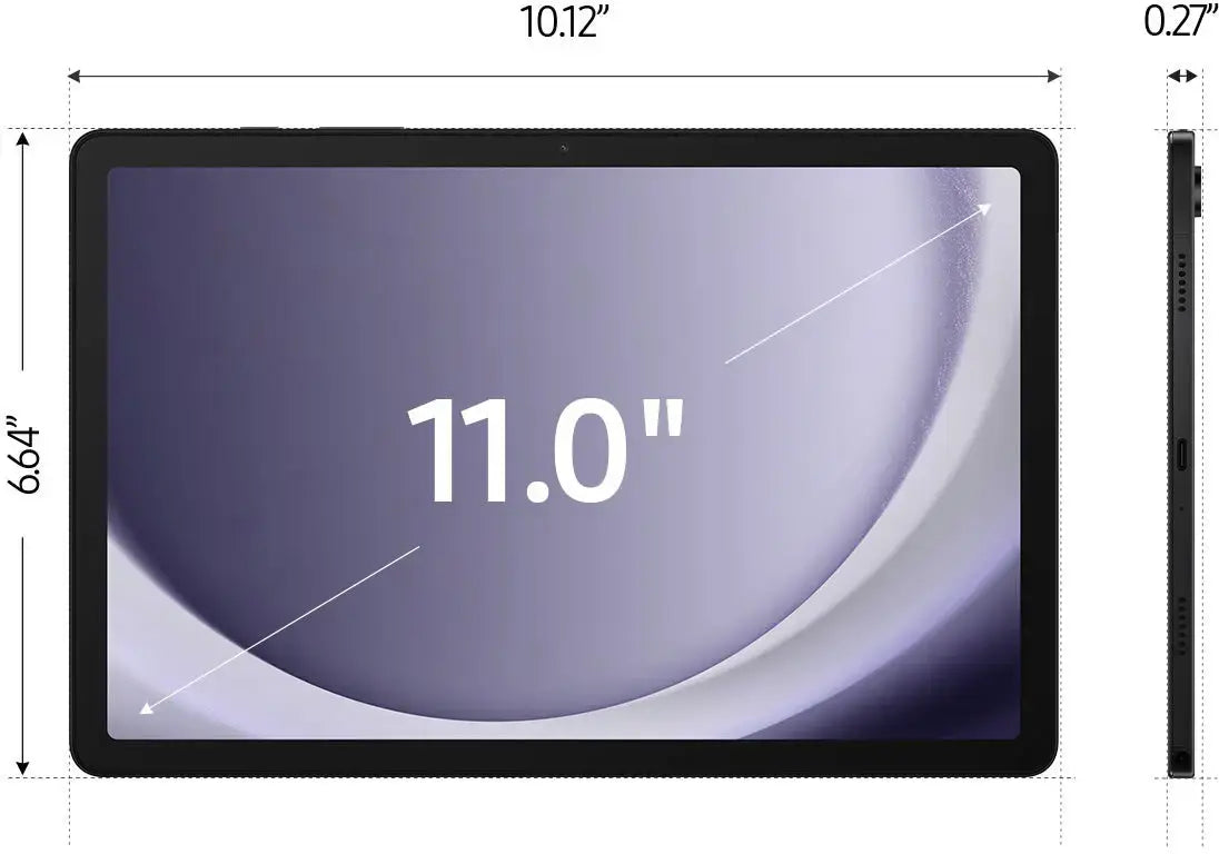 AT&T Samsung Galaxy Tab A9+ 11" - 64GB - Graphite - SM-X218UZAAATT