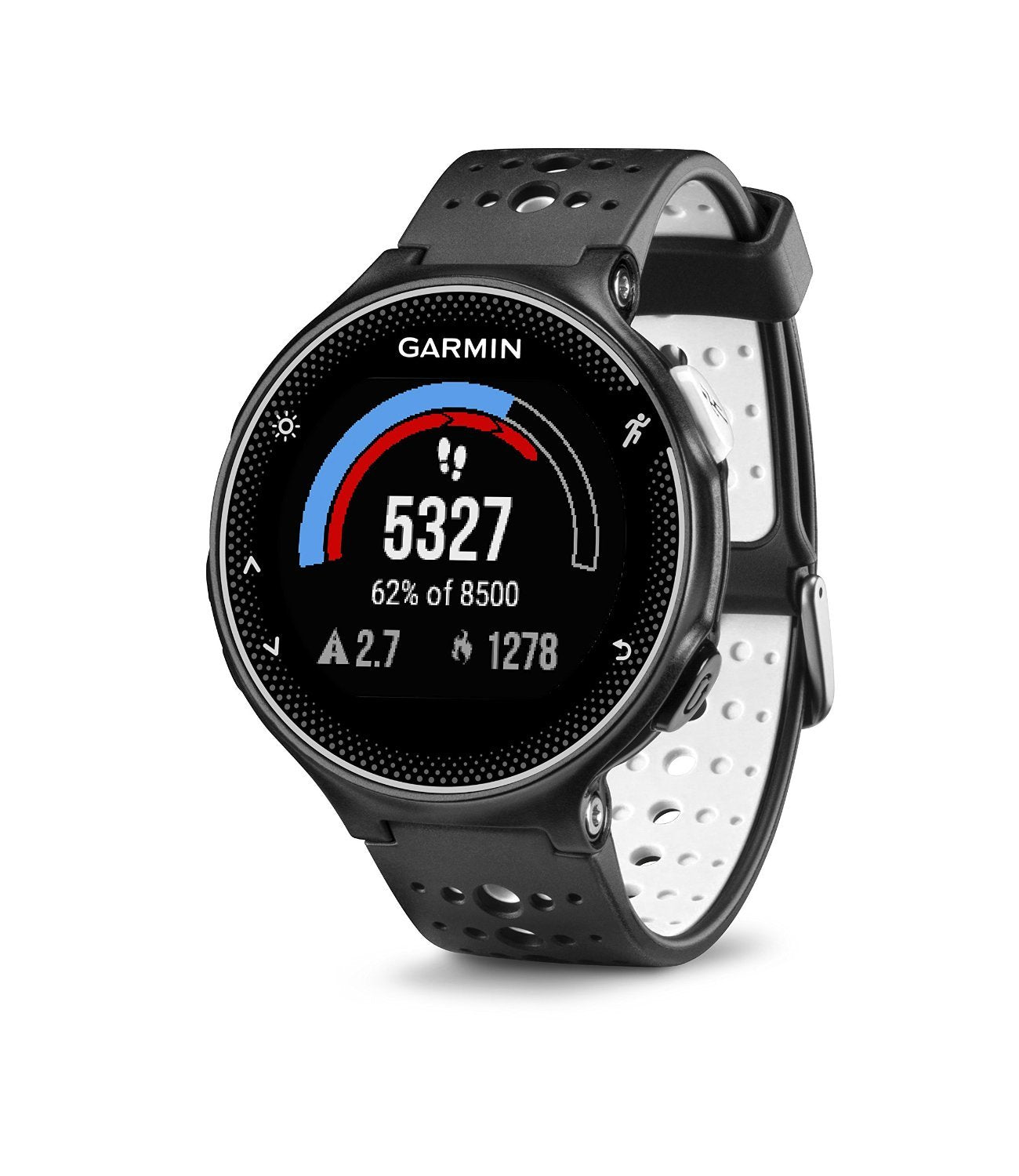 Garmin Forerunner 230 GPS Running Watch - Black/White - 010-N3717-40