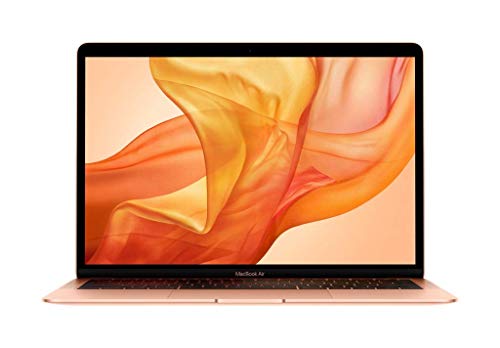 Late-2018 Apple MacBook Air - 13.3" Retina Display - Intel Core i5 - 8GB RAM - 256GB Flash Storage - Gold - MREF2LL/A