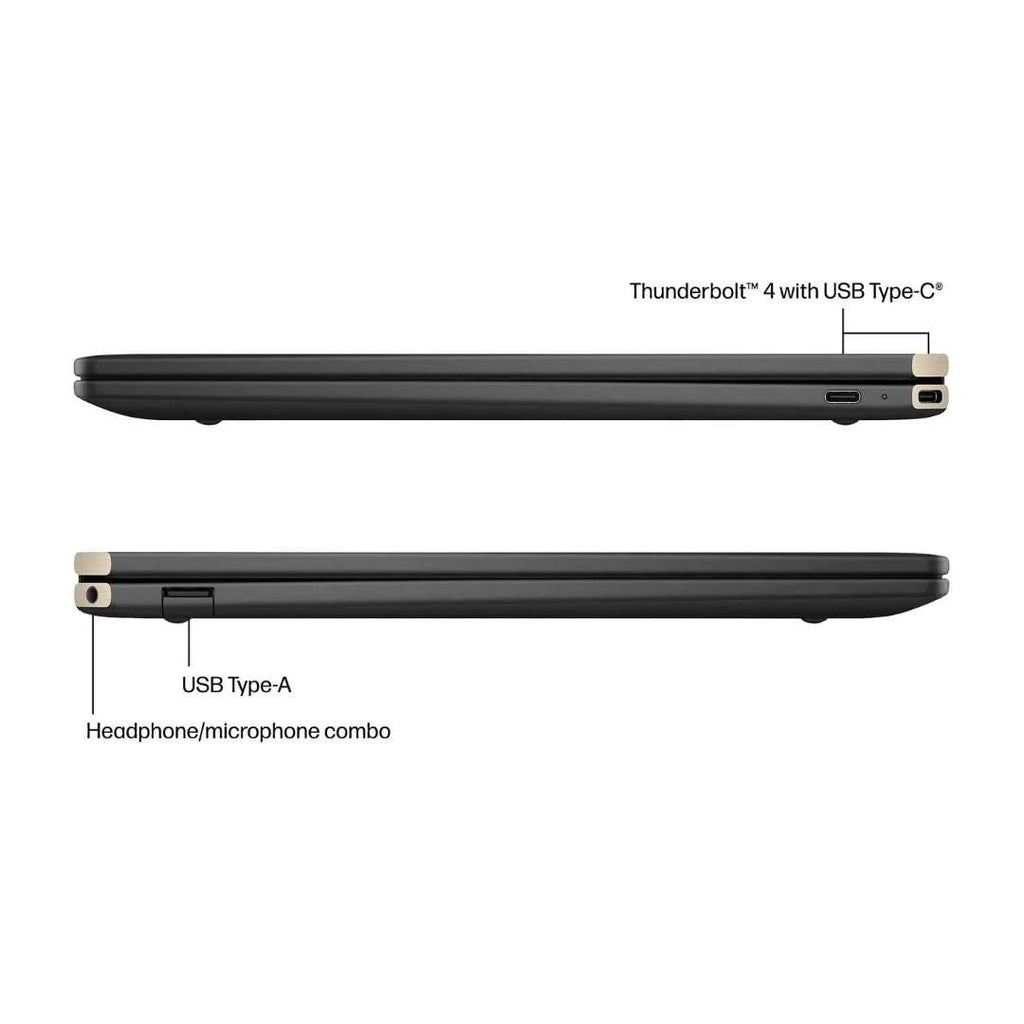 HP Spectre 2-in-1 14" 2.8K OLED Touch-Screen Laptop - Intel Core Ultra 7 155H - 16GB RAM - 1TB SSD - Nightfall Black - 14-eu0013dx