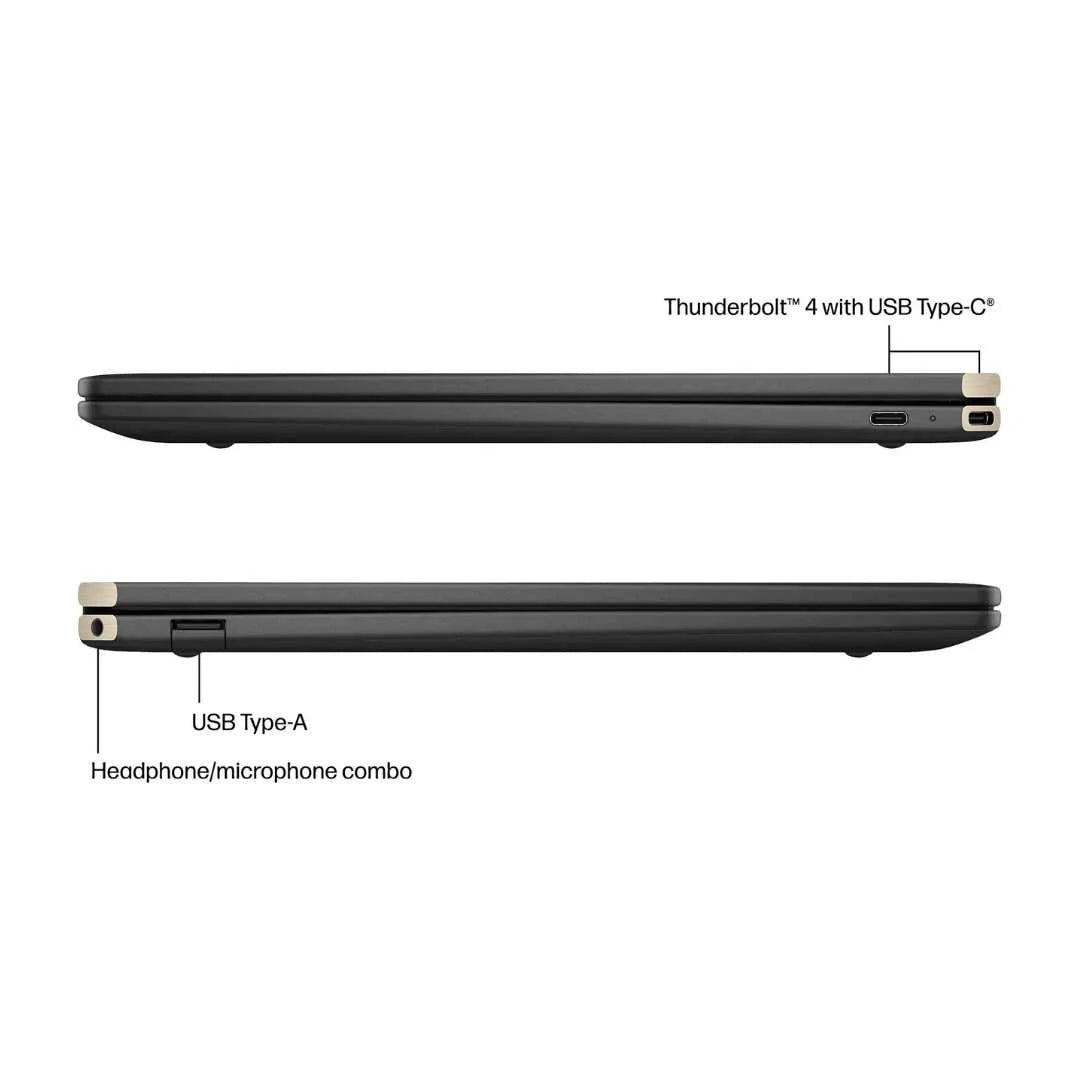 HP Spectre 2-in-1 14" 2.8K OLED Touch-Screen Laptop - Intel Core Ultra 7 155H - 16GB RAM - 1TB SSD - Nightfall Black - 14-eu0013dx