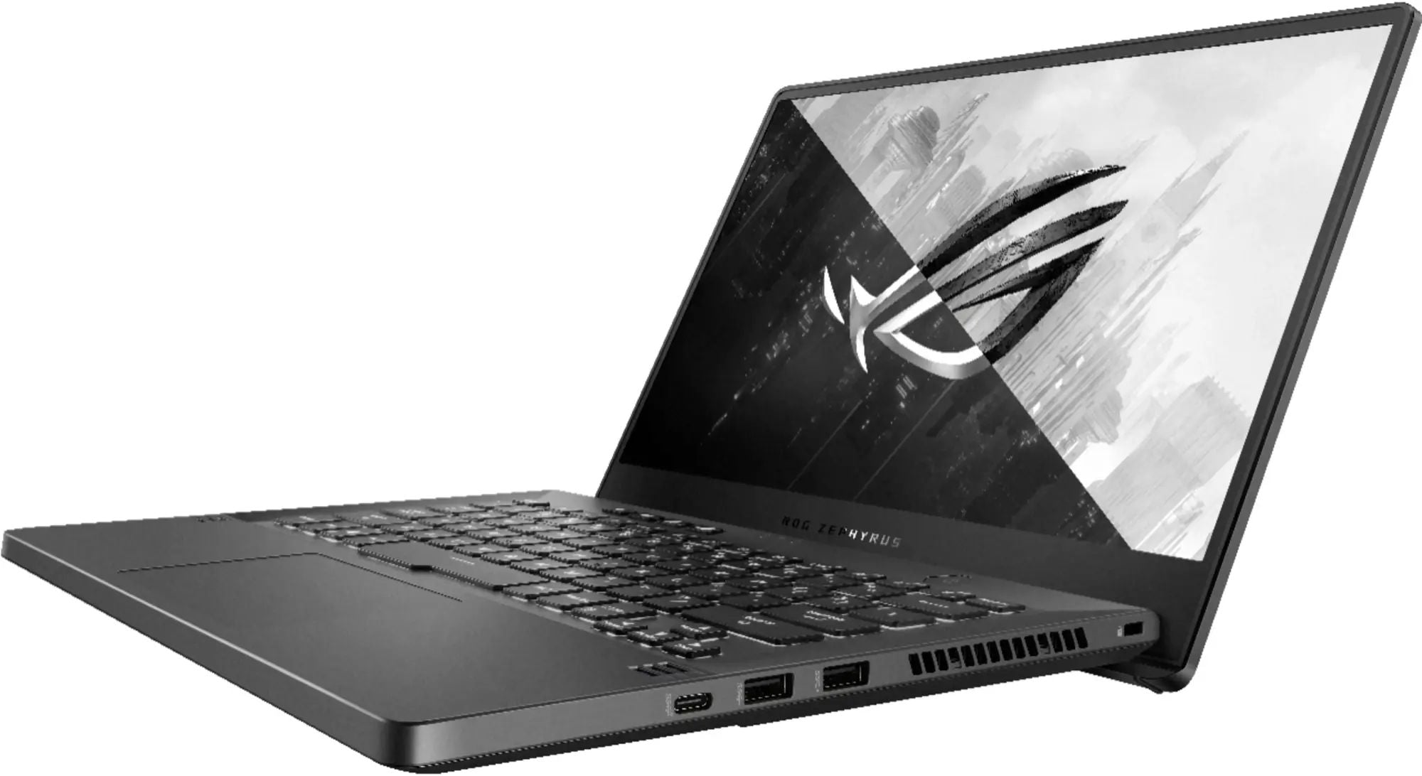 ASUS - ROG Zephyrus G14 14" FHD Laptop - AMD Ryzen 7 5800HS - 16GB RAM - NVIDIA GeForce GTX 1650 - 512GB SSD - Gray - GA401QH-211.ZG14BL