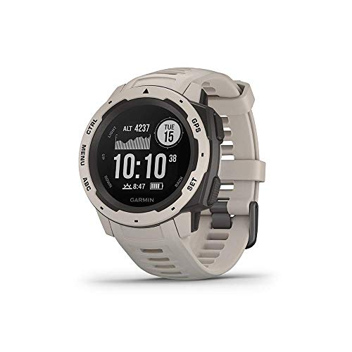 Garmin - Instinct Smartwatch Fiber-Reinforced Polymer - Tundra - 010-02064-01