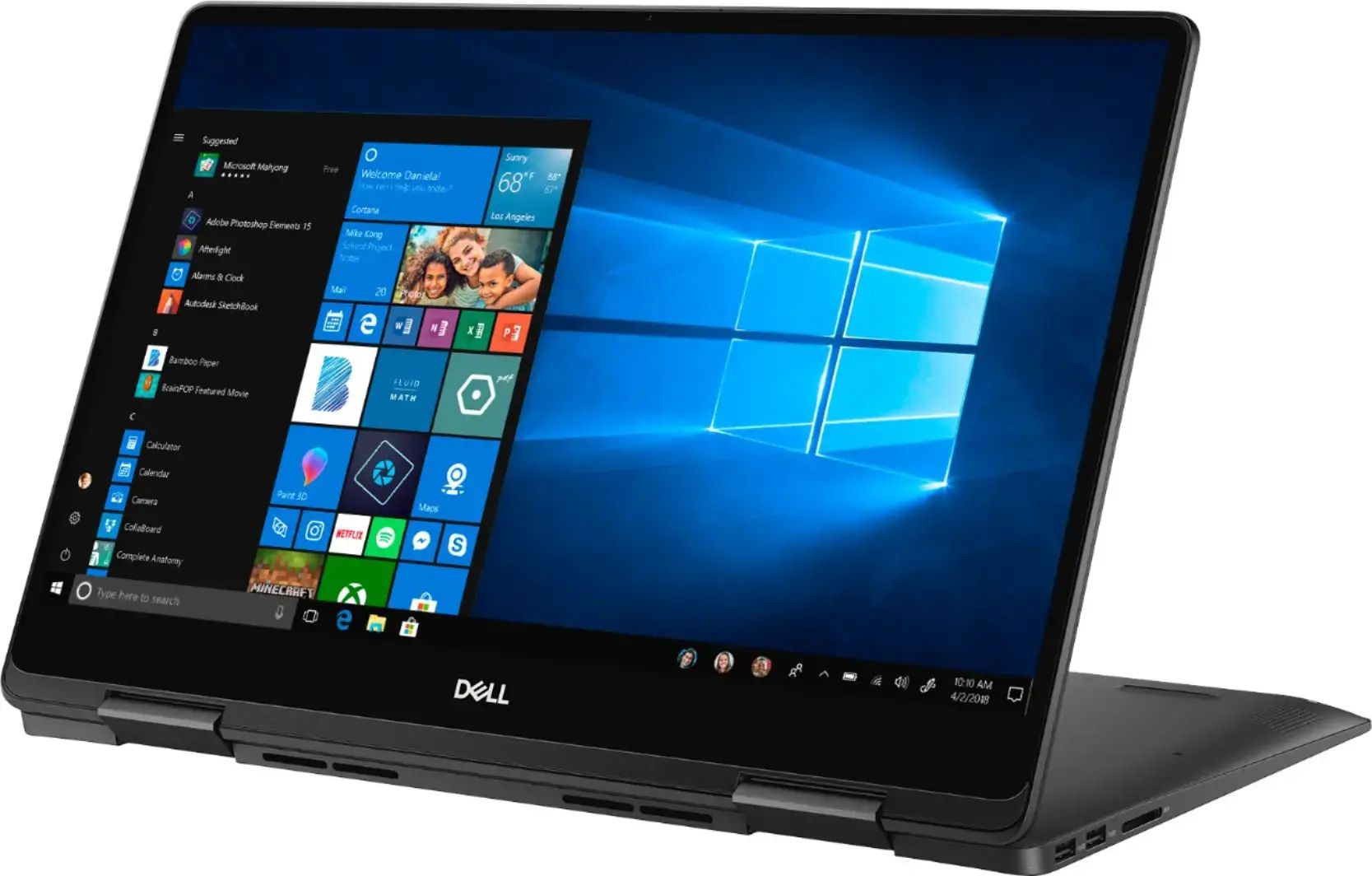 Dell Inspiron 7586 2in1 UHD Touch i7-8565U 16GB RAM - MX150 - 512GB SSD - Black