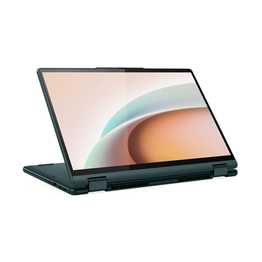 Lenovo - Yoga 6 13.3" WUXGA Touch 2-in-1 Laptop - Ryzen 7 5700U - 16GB RAM - 512GB SSD - Dark Teal - 82UD0000US