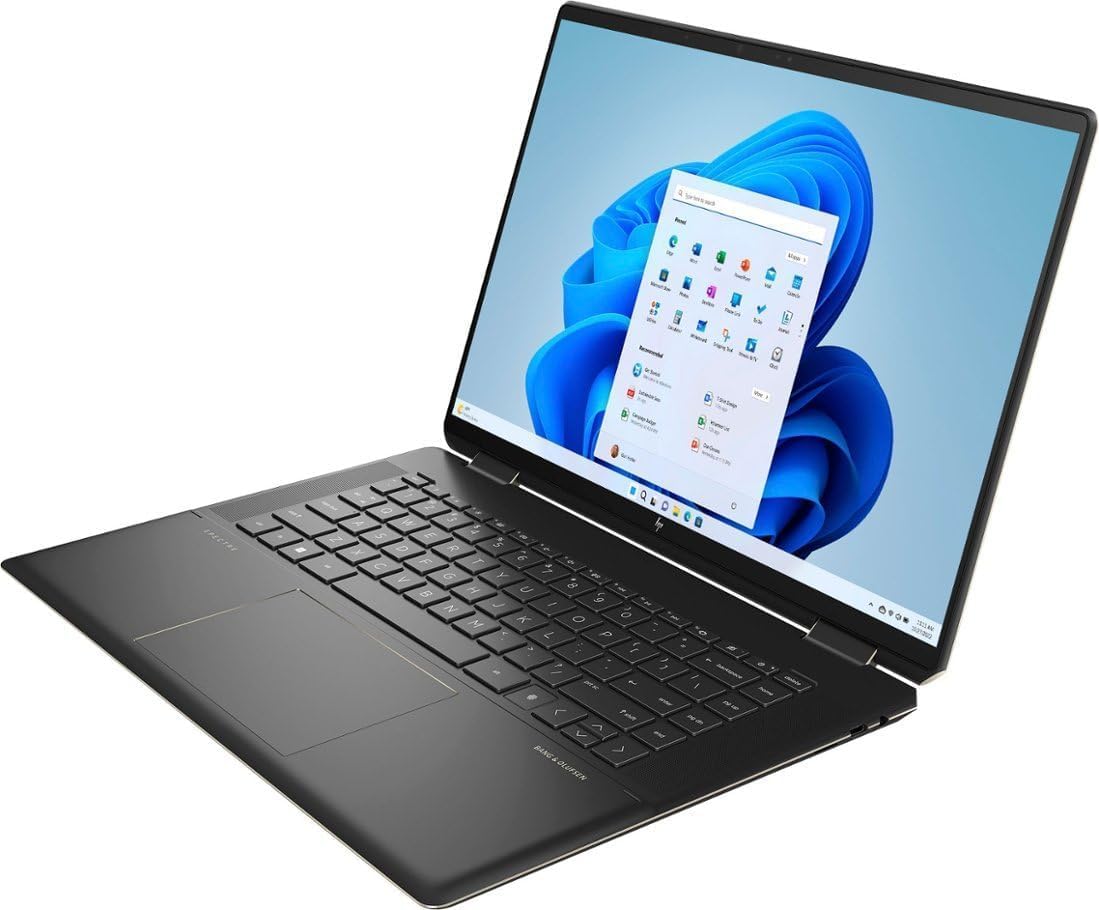 HP Spectre x360 Laptop - Intel i7 - 16GB RAM-512GB - Nightfall Black - 13T-AW000
