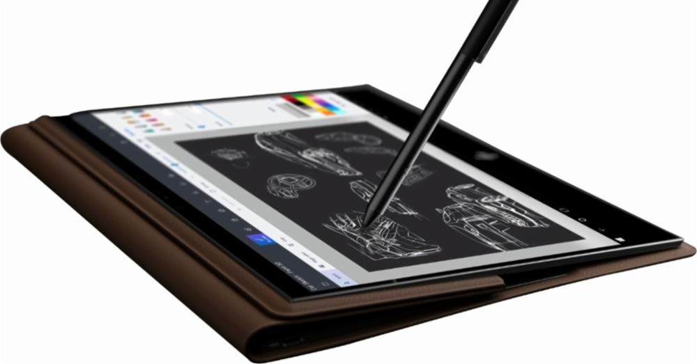 HP - Spectre Folio Leather 2-in-1 13.3"" Touch-Screen Laptop - Intel Core i7-8500Y - 8GB RAM- 256GB SSD - 13-AK0013DX