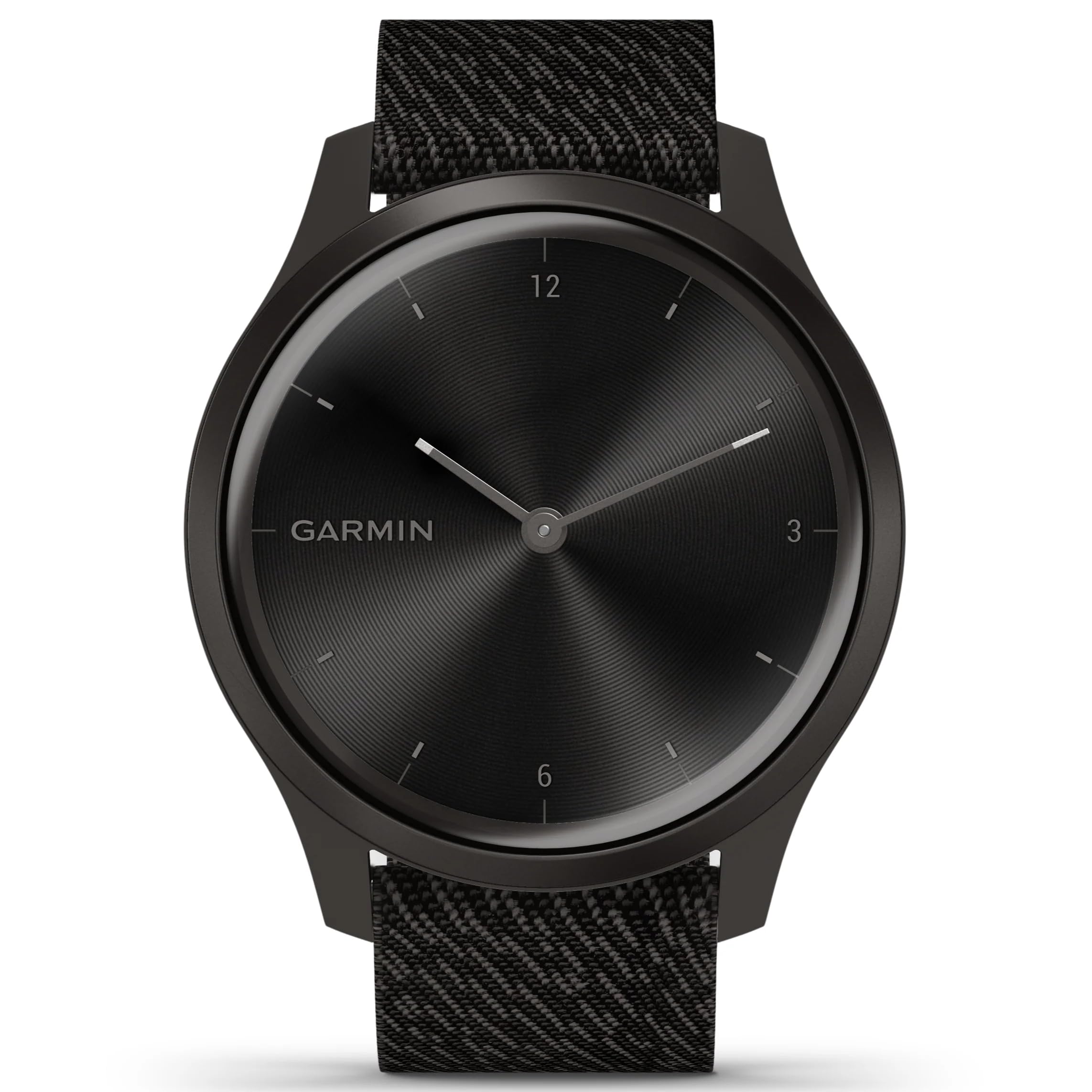 Garmin vivomove Style Hybrid Smartwatch 42mm Aluminum Graphite With Black - 010-02240-03