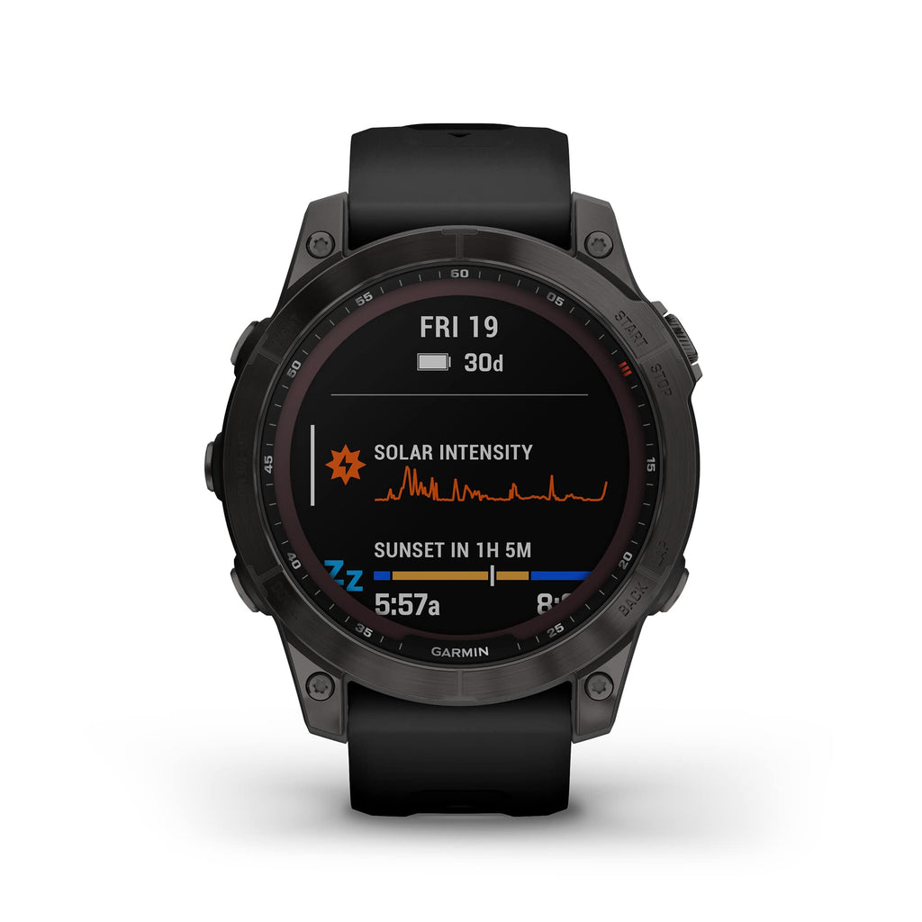 Garmin fenix 7 Solar GPS Smartwatch 47mm - Slate Gray - 010-02540-10