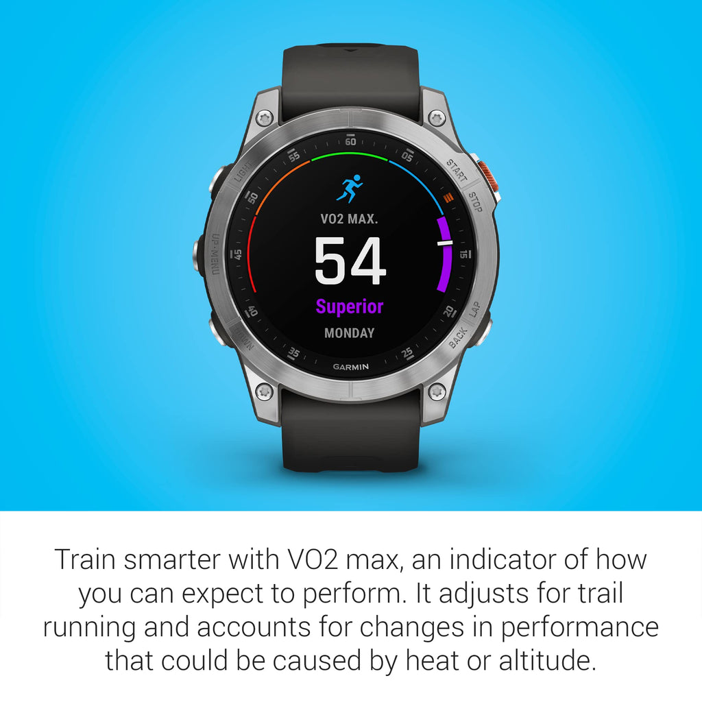 Garmin - epix (Gen 2) GPS Smartwatch 47mm Fiber-reinforced polymer - Steel - 010-02582-00