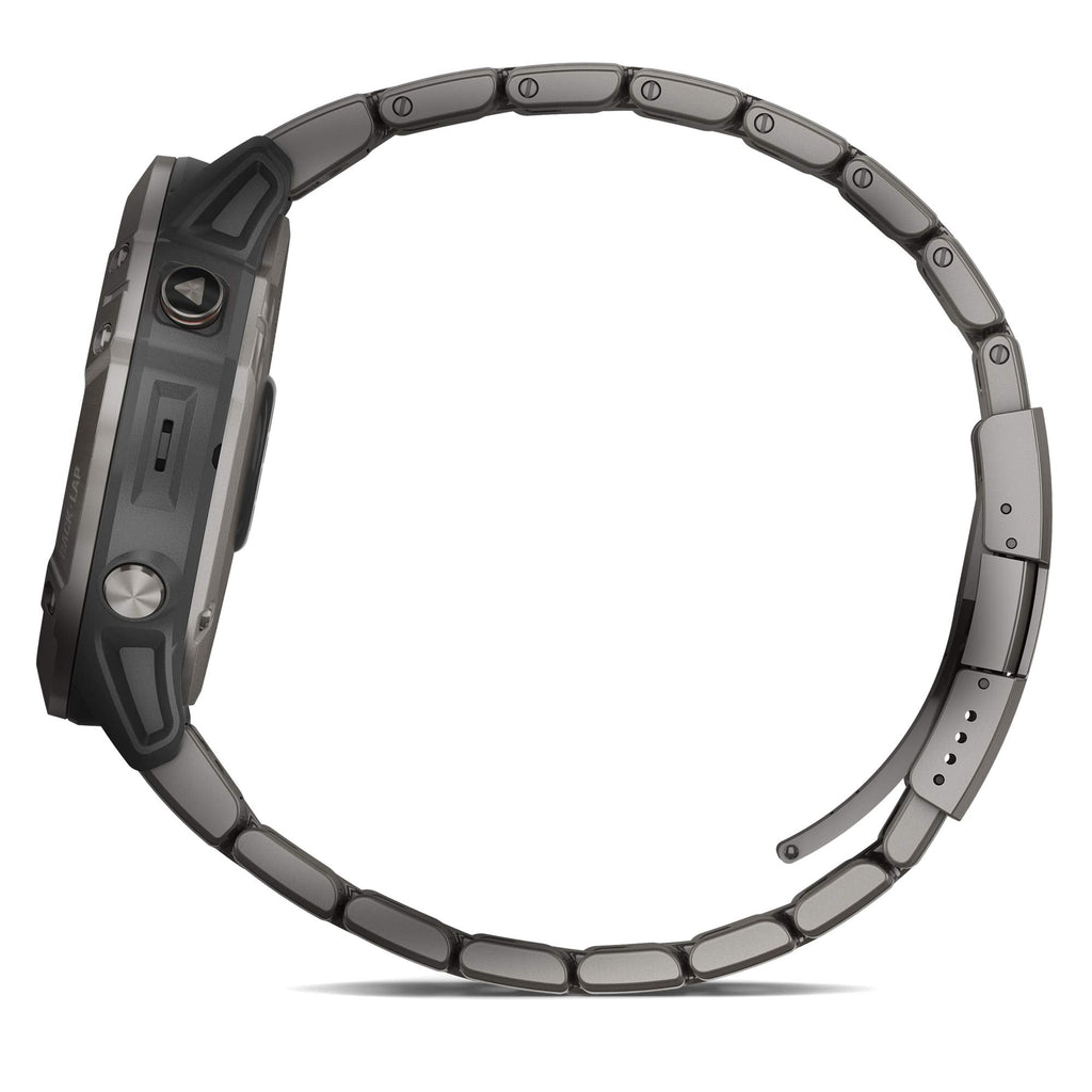 Garmin Fenix 6X Pro Solar 51mm - Titanium With Vented Titanium Bracelet - 010-02157-23