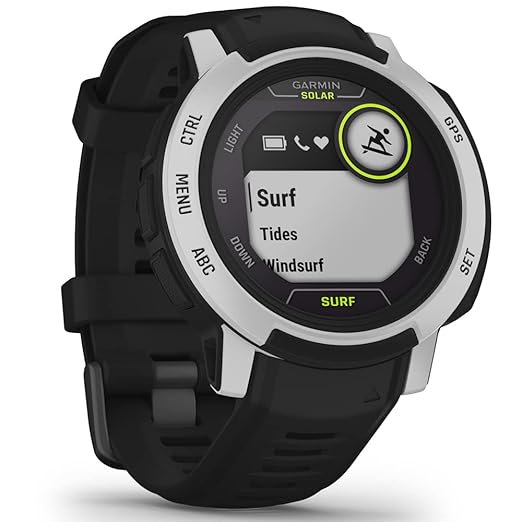 Garmin Instinct 2 Solar Smartwatch Surf Edition - Black - 010-02627-15