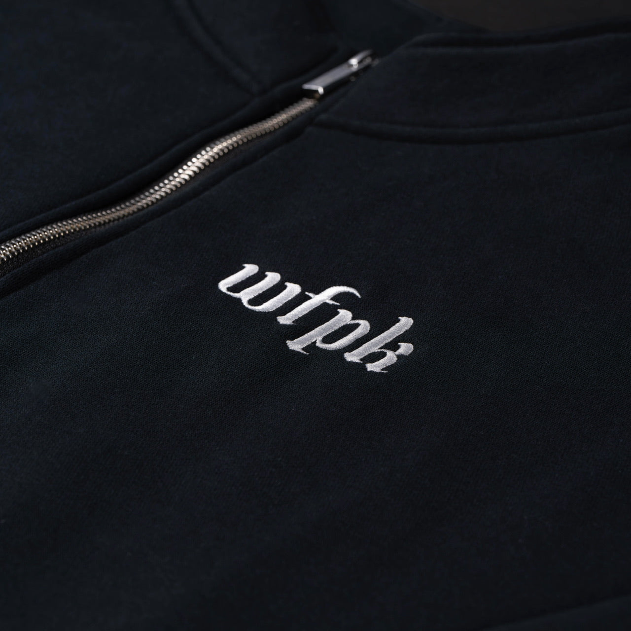 Gothic Black Quarter Zip (SALE)