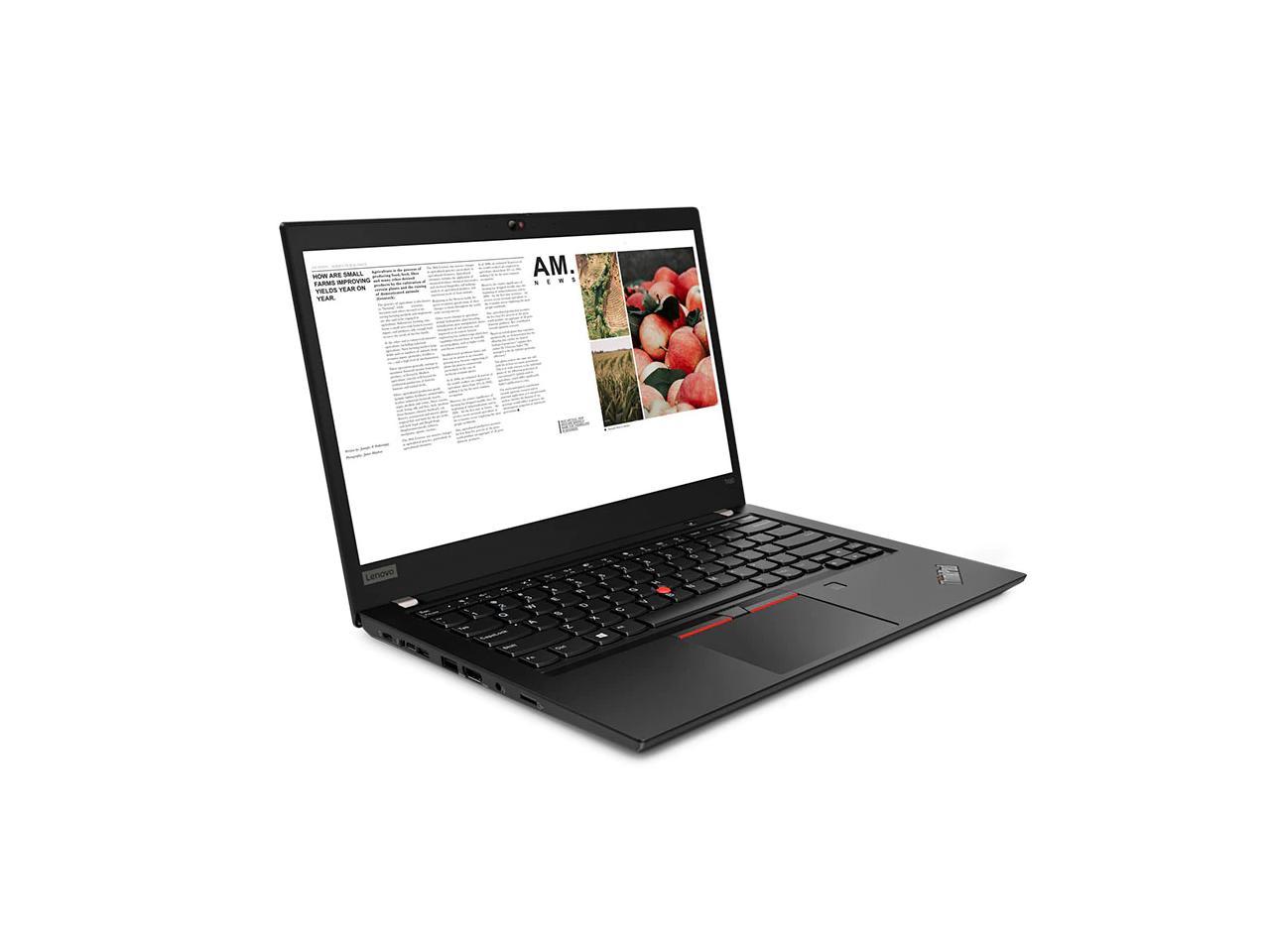 Lenovo ThinkPad T490 14" FHD - i5-10210U - 8GB RAM - 256GB SSD - Black - 20RY0001US