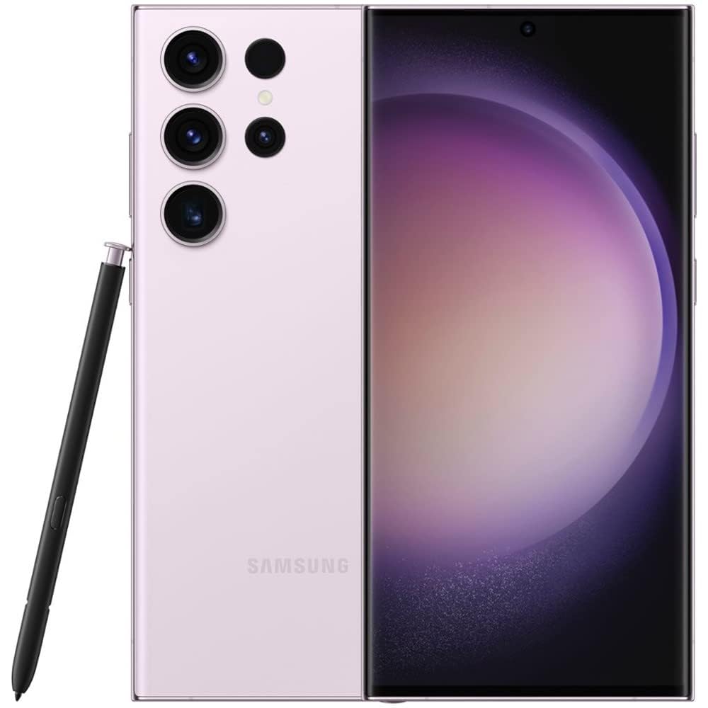 AT&T Samsung Galaxy S23 Ultra 5G - 256GB - Lavender - SM-S918ULIAATT