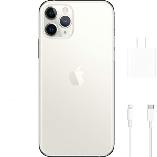 AT&T - Apple iPhone 11 Pro Max, US Version, 64GB, Silver - MWFA2LL/A