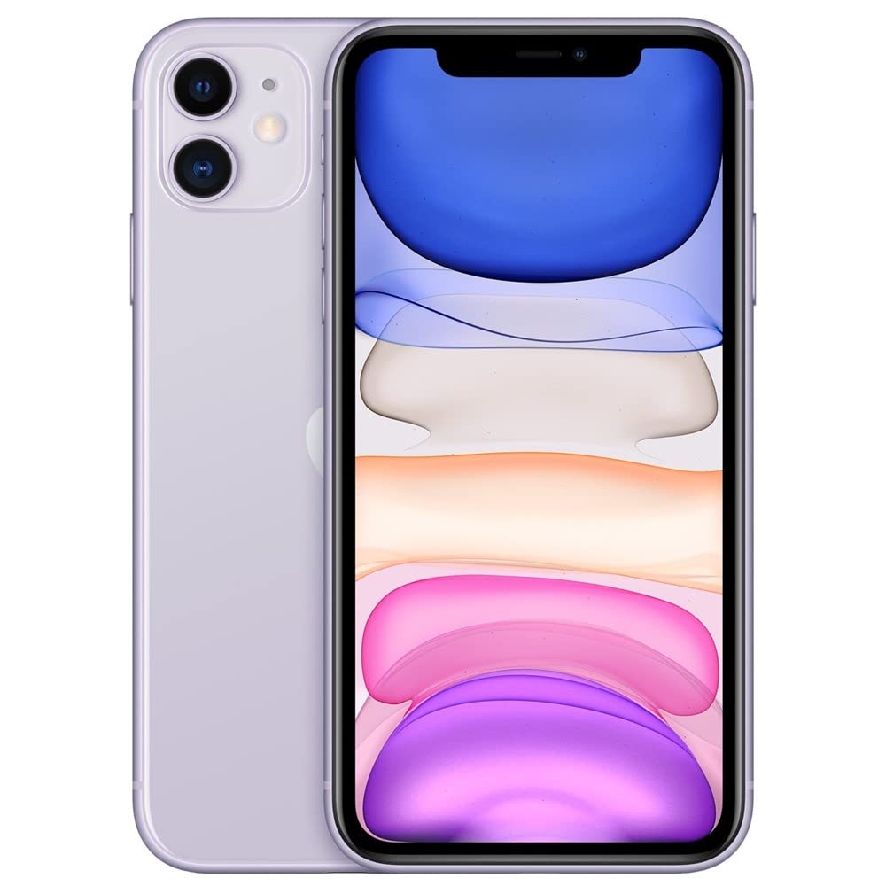 AT&T - Apple iPhone 11, US Version, 64GB, Purple - MWHX2LL/A