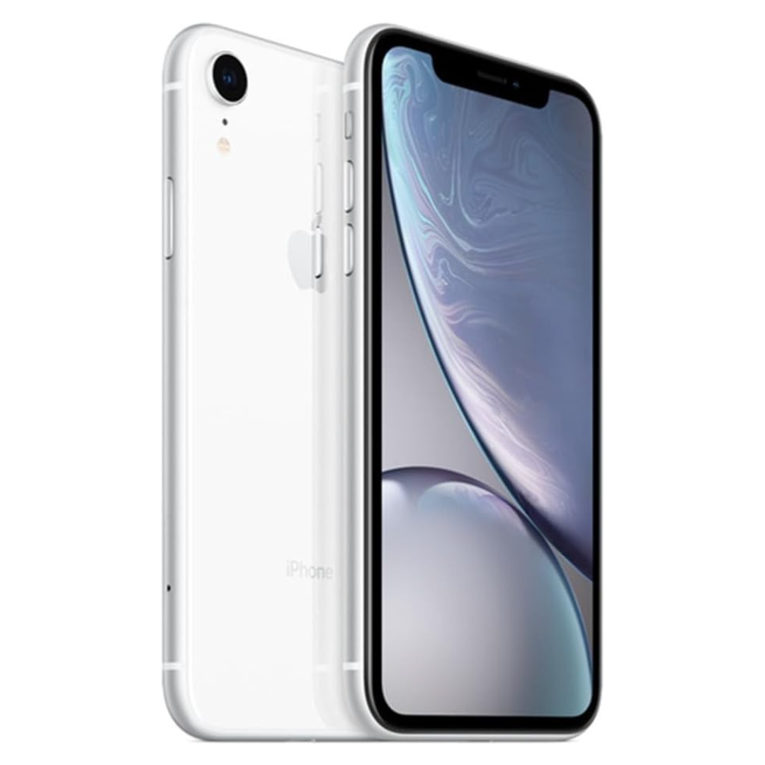 AT&T - Apple iPhone XR, US Version, 64GB, White - MT3L2LL/A