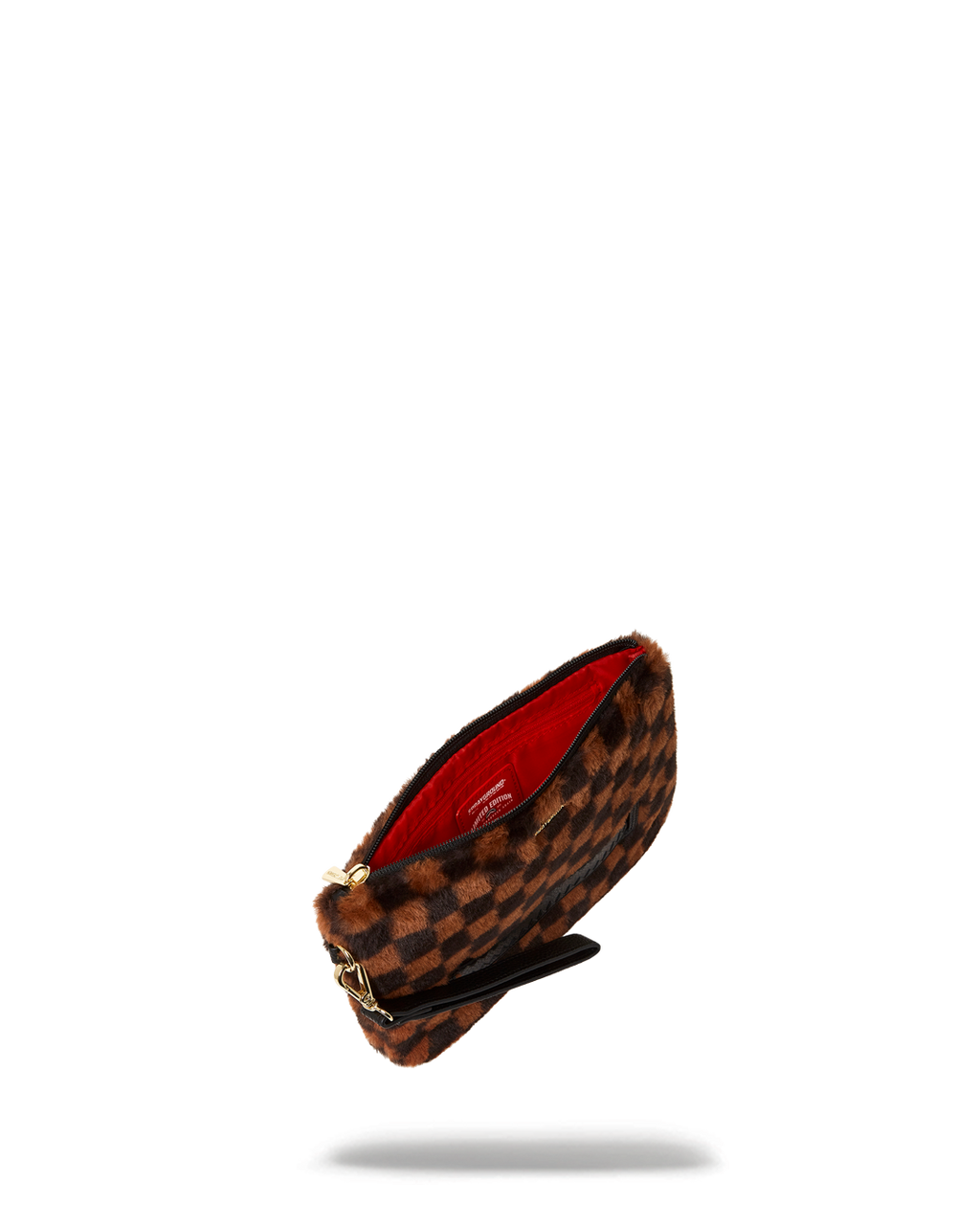 FURRR SHARKS IN PARIS CROSSOVER CLUTCH