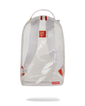 CLEAR VISION SHARKS IN PARIS - 100% ALL CLEAR DLX BACKPACK