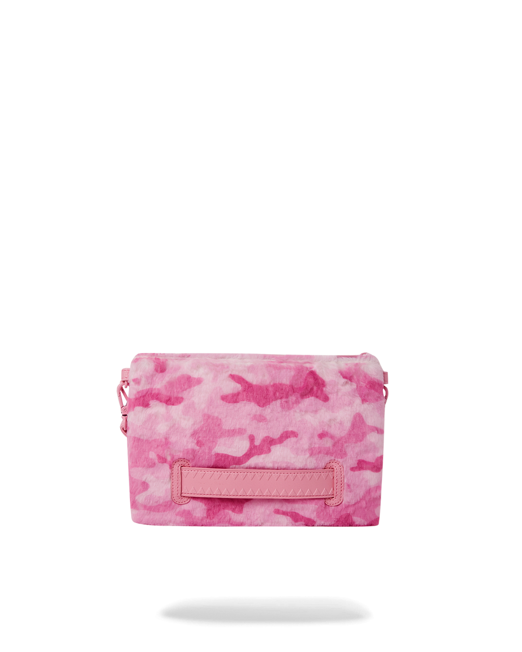 FURRROCIOUS IN PINK CROSSOVER CLUTCH