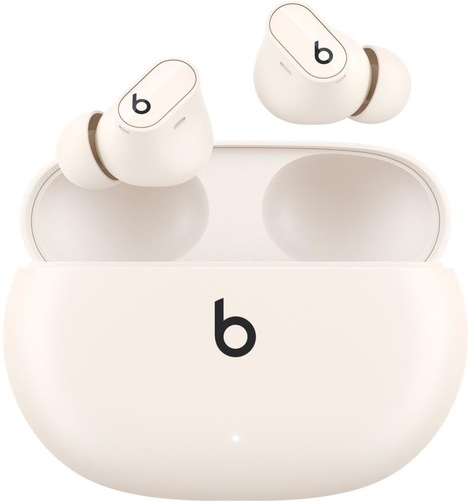 Beats Studio Buds + ? True Wireless Noise Cancelling Earbuds ? Ivory ? MQLJ3LL/A