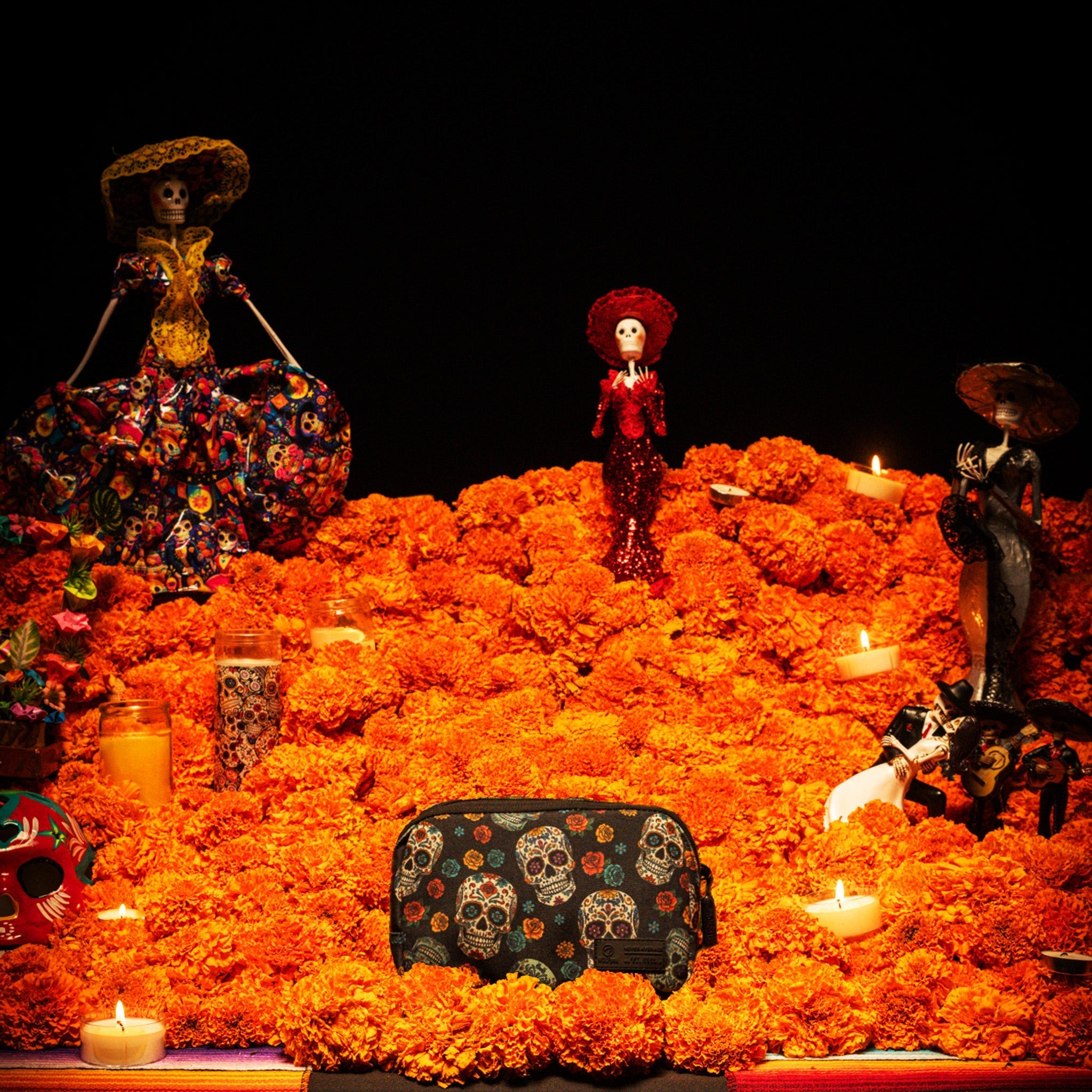 Crossbody Pack D??a de Los Muertos
