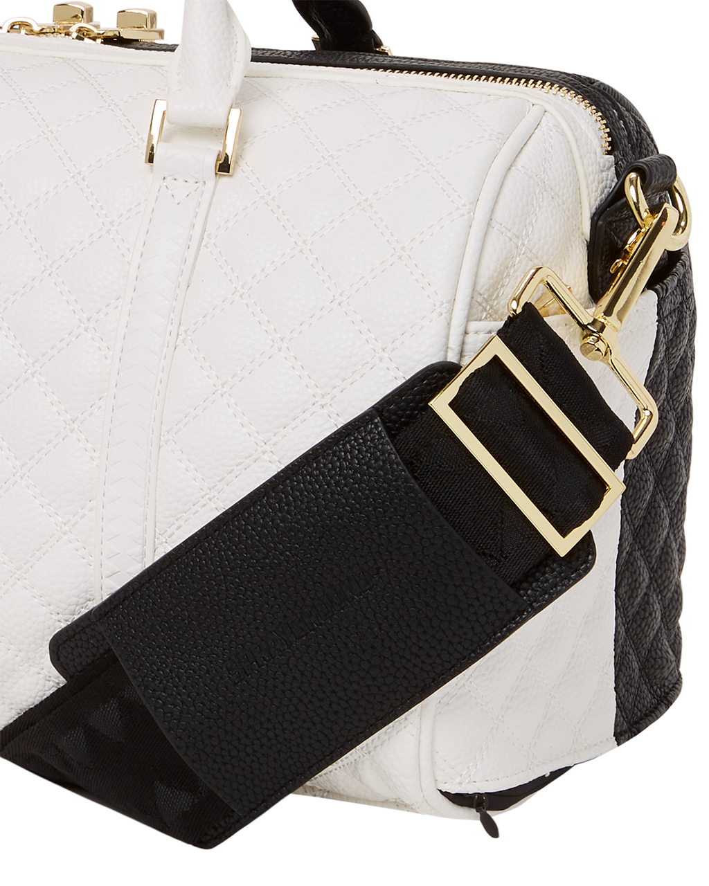 LEVELED UP SPLIT QUILT SHARK MINI DUFFLE