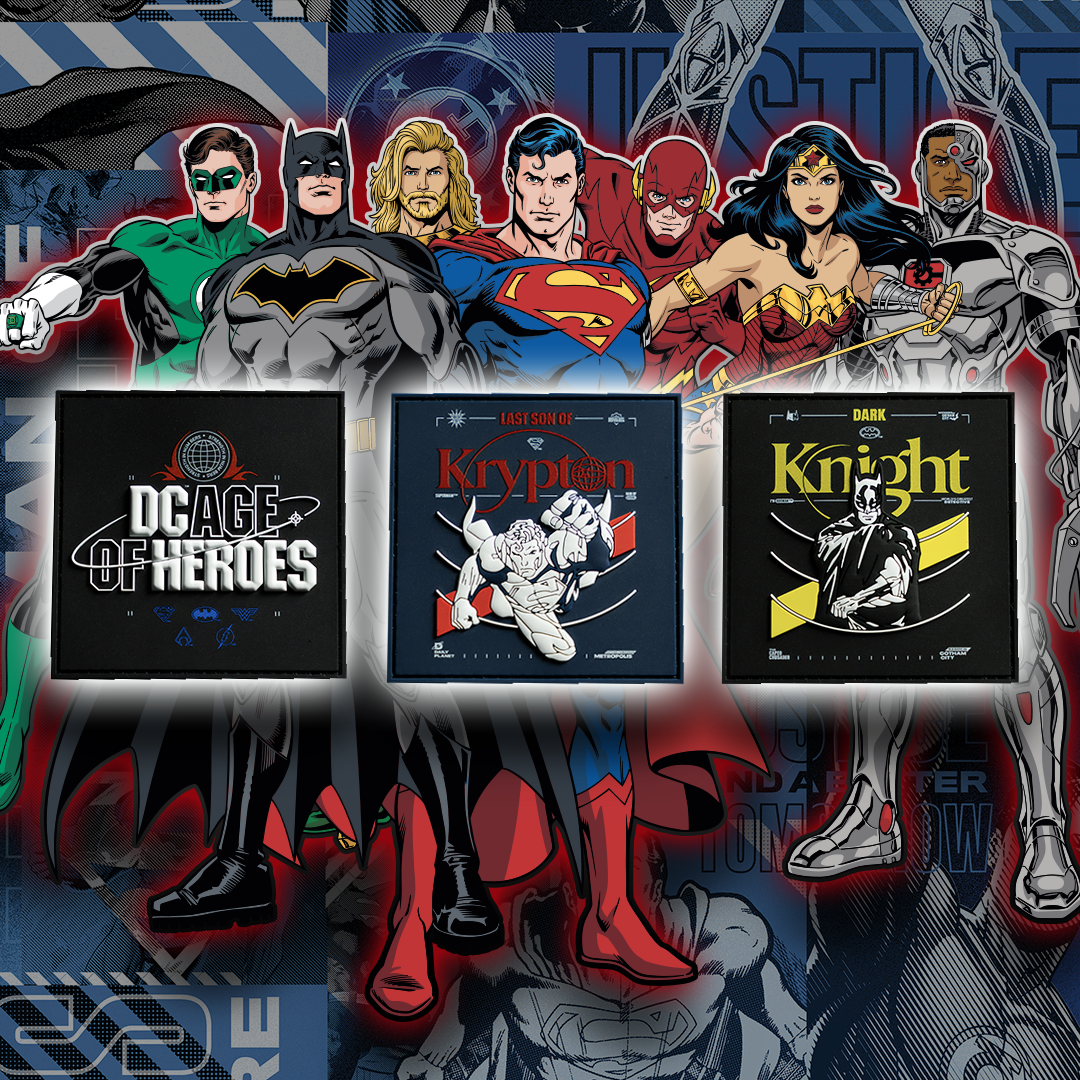 DC's Justice League Patch Bundle #2