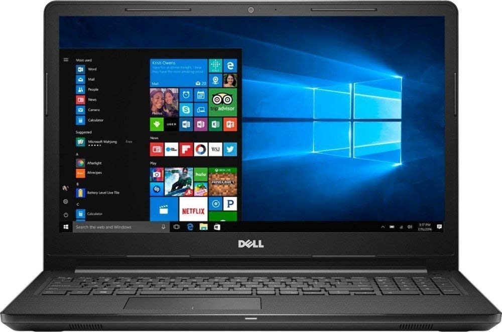Dell Inspiron 15.6" TS - i5-8265U 8GB RAM 256GB SSD Black - i7386-5038SLV
