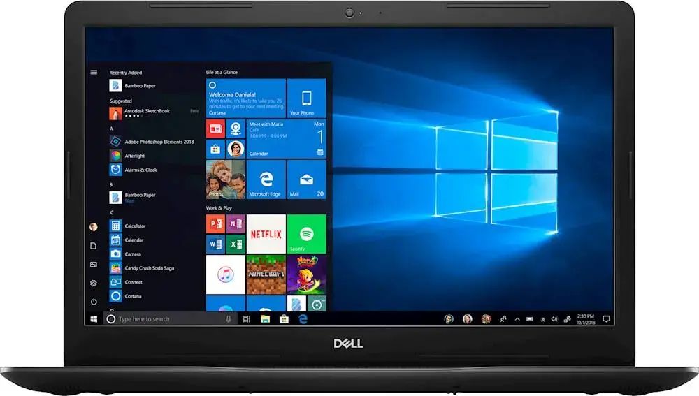 Dell Inspiron 3793 ? 17.3" FHD ? Intel Core i7-1065G7 ? 8GB RAM ? 512GB SSD ? Black