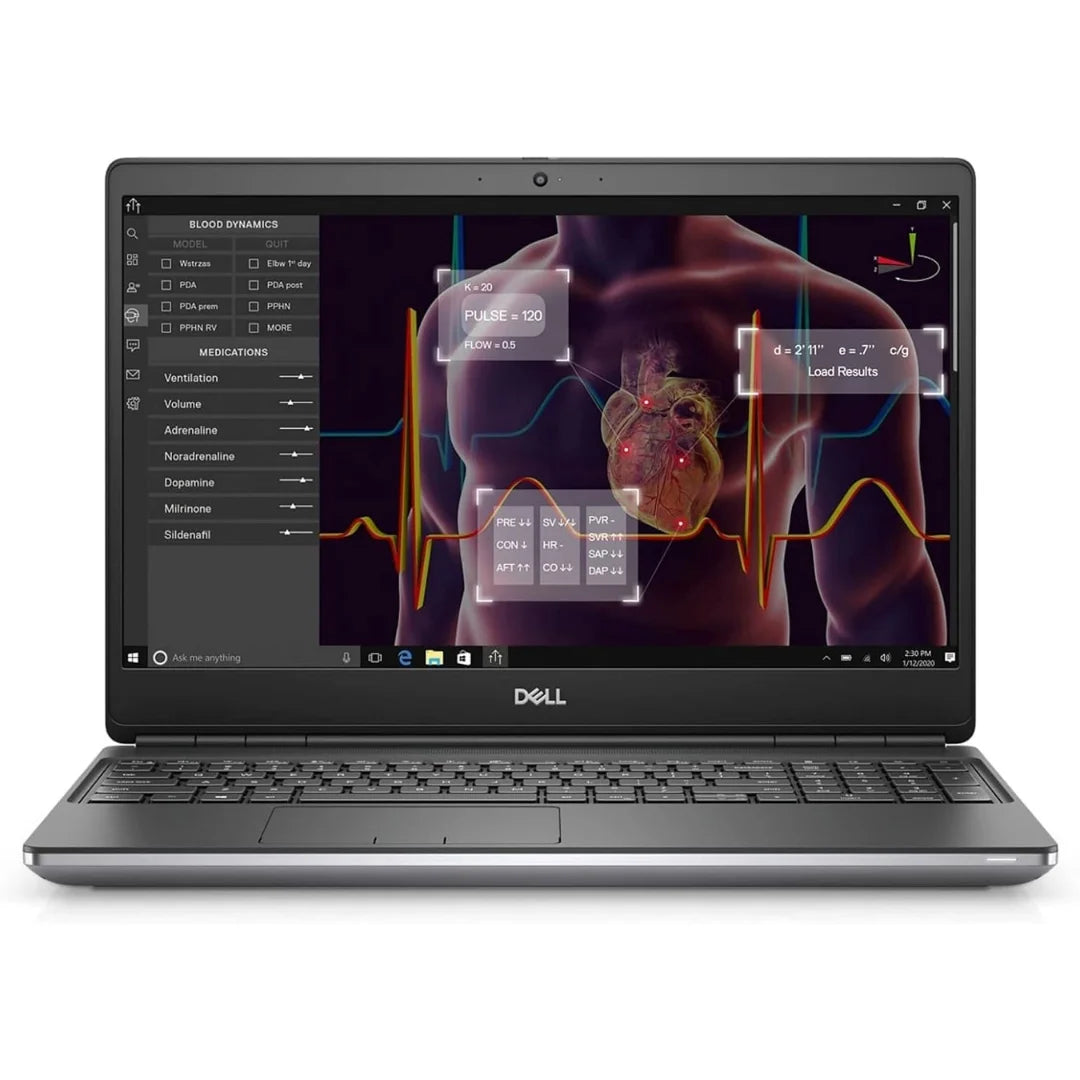 Dell Precision 7550 ? 15.6" FHD ? Intel Xeon W-10855M ? 32GB RAM ? NVIDIA Quadro T1000 ? 512GB SSD ? Gray