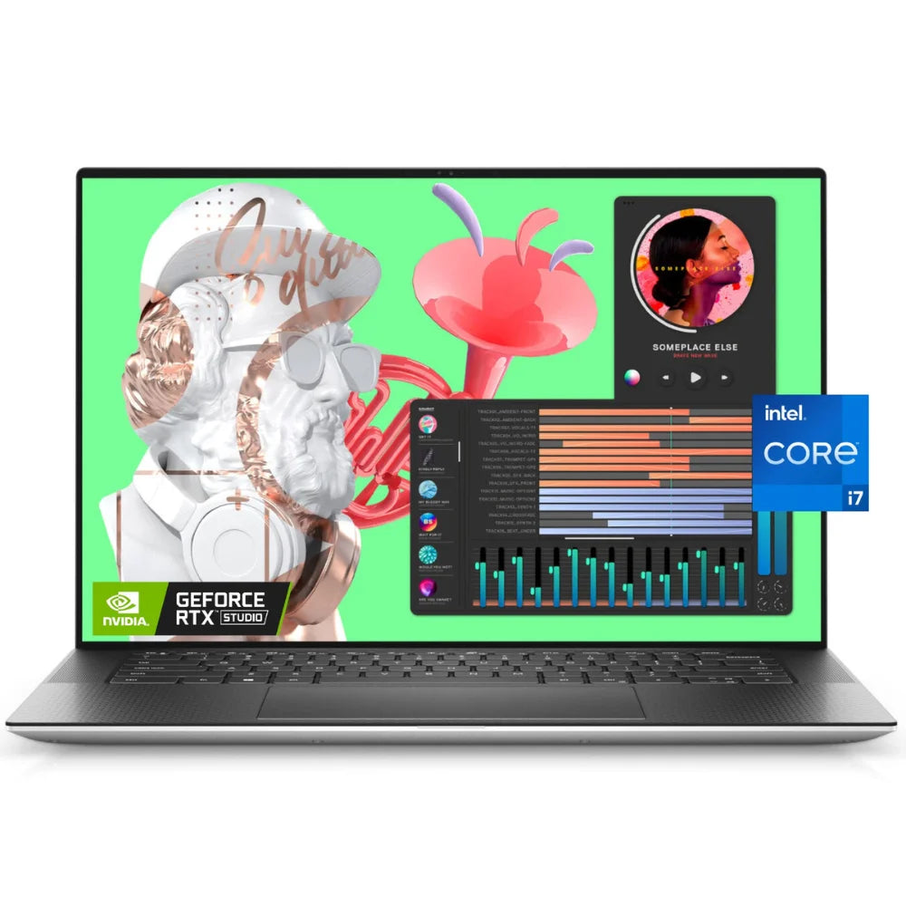 Dell XPS 9510 15.6" UHD+ Laptop - i7-11800H - 32GB RAM - RTX 3050 Ti - 1TB SSD - Platinum Silver