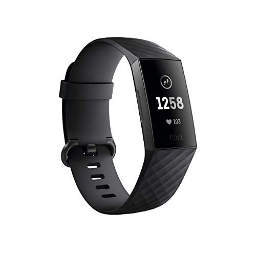 Fitbit Charge 3 Fitness Tracker - Black/Graphite - FB409GMBK