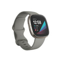 Fitbit Sense ? Advanced Health Smartwatch ? Silver with Sage Grey Band ? FB512SRSG