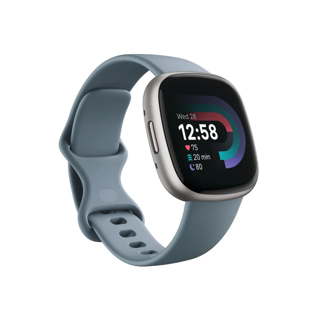 Fitbit Versa 4 Fitness Smartwatch ? Platinum ? FB523SRAG-US
