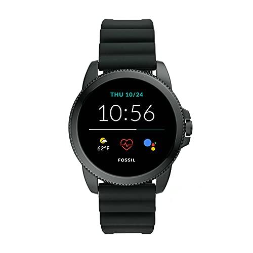 Fossil - Gen 5e Smartwatch 44mm Silicone - Black - FTW4047