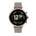 Fossil - Gen 6 Smartwatch 42mm Gray Leather - Gray - FTW6079V