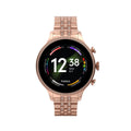 Fossil Gen 6 Smartwatch 42mm Rose Gold-Tone Stainless Steel - Rose Gold - FTW6077V