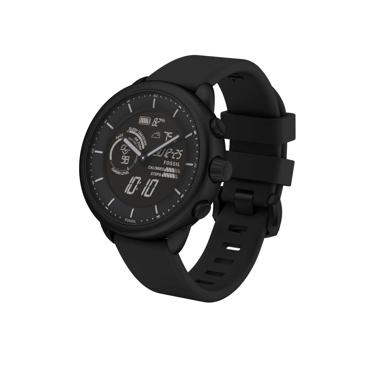 Fossil Gen 6 Wellness Edition Hybrid Smart Watch - Black - FTW7080