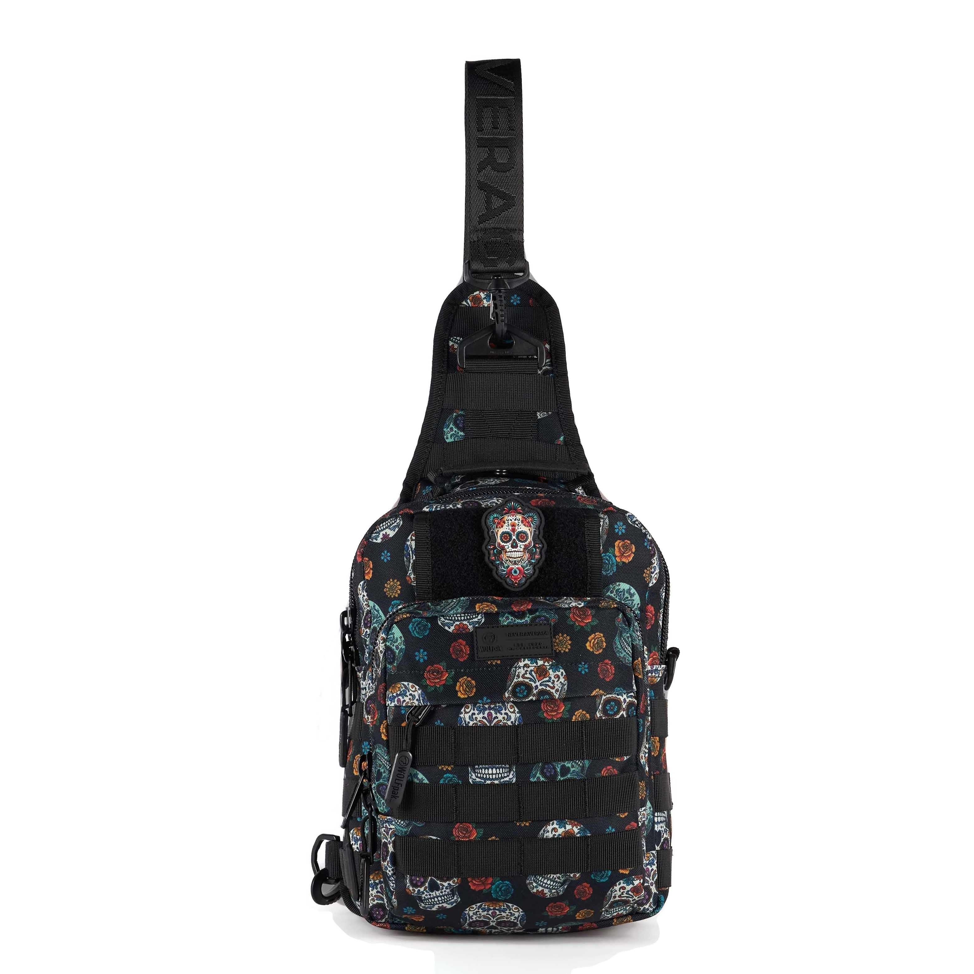 9L Tactical Sling Bag D??a de Los Muertos