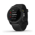 Garmin - Forerunner 745 GPS Smartwatch 30mm Fiber-Reinforced Polymer - Black - 010-02445-00