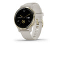Garmin - Venu 2S GPS Smartwatch 40 mm Light Gold Bezel Light Sand Case - 010-02429-01